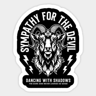 SYMPATHY FOR THE DEVIL Sticker